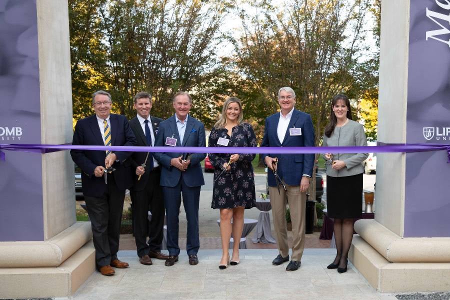 Mary Eddy Jones Courtyard at Beaman Library provides beautiful place